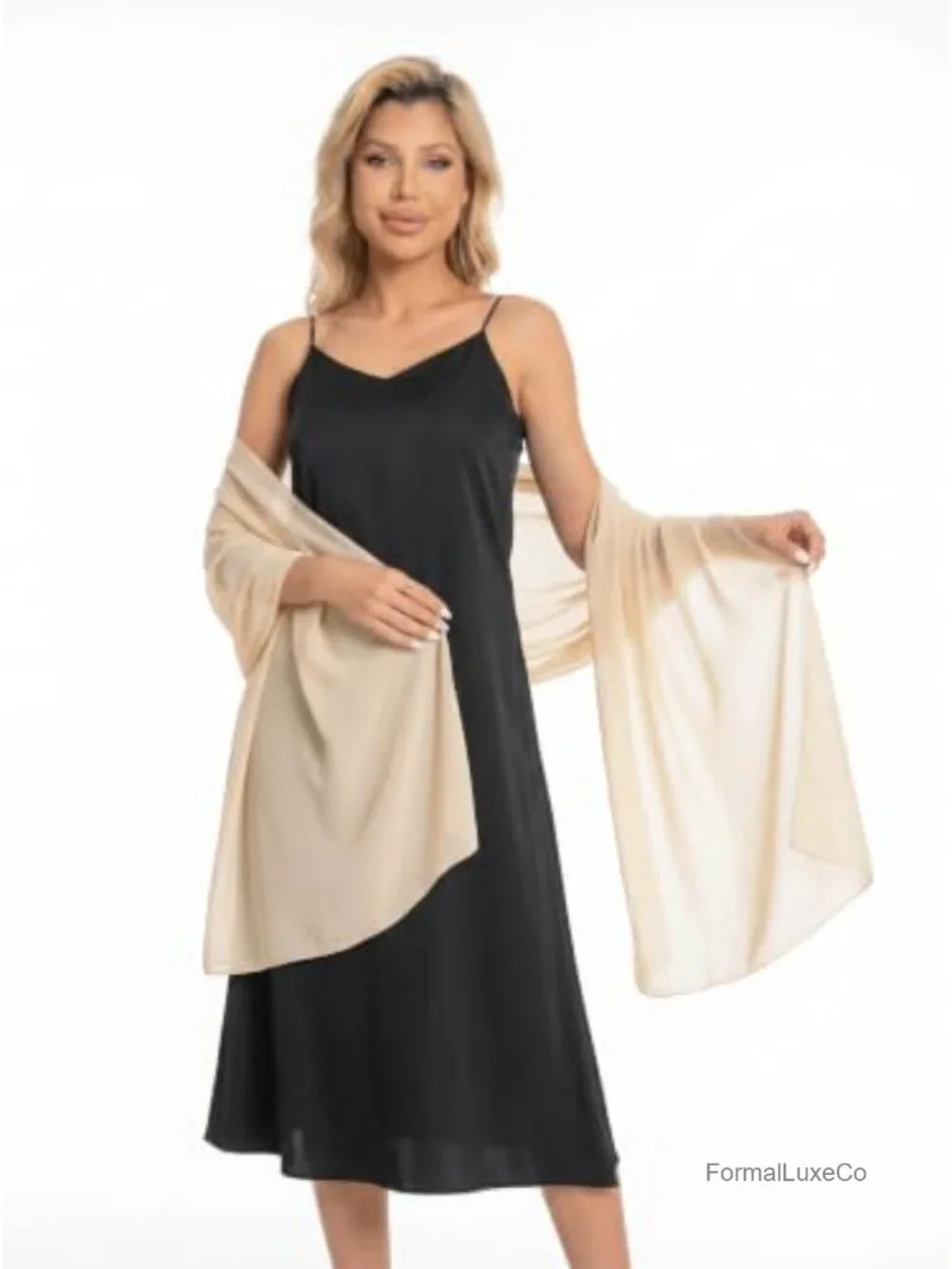 Chiffon Shawl Wrap Evening Dresses Bridal Stole Scarf